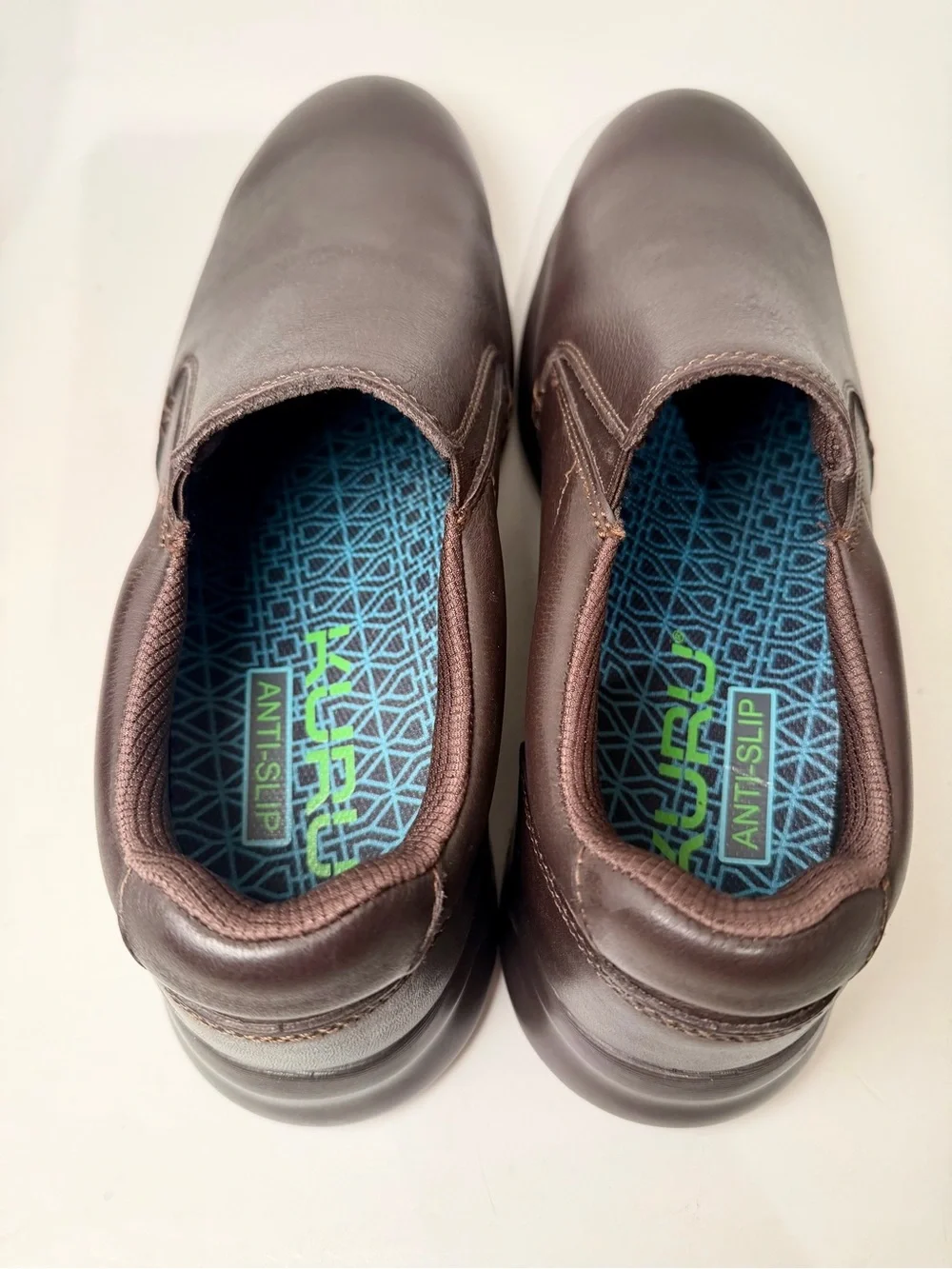 KURU Kivi 2 Men’s 12 Slip-on Shoes Anti-Slip Work Shoes Espresso Brown 2.0 NEW